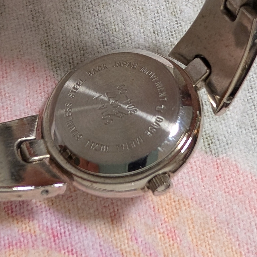 Tradition Watch,Silver Patterned Quartz Watch, Ru… - image 4